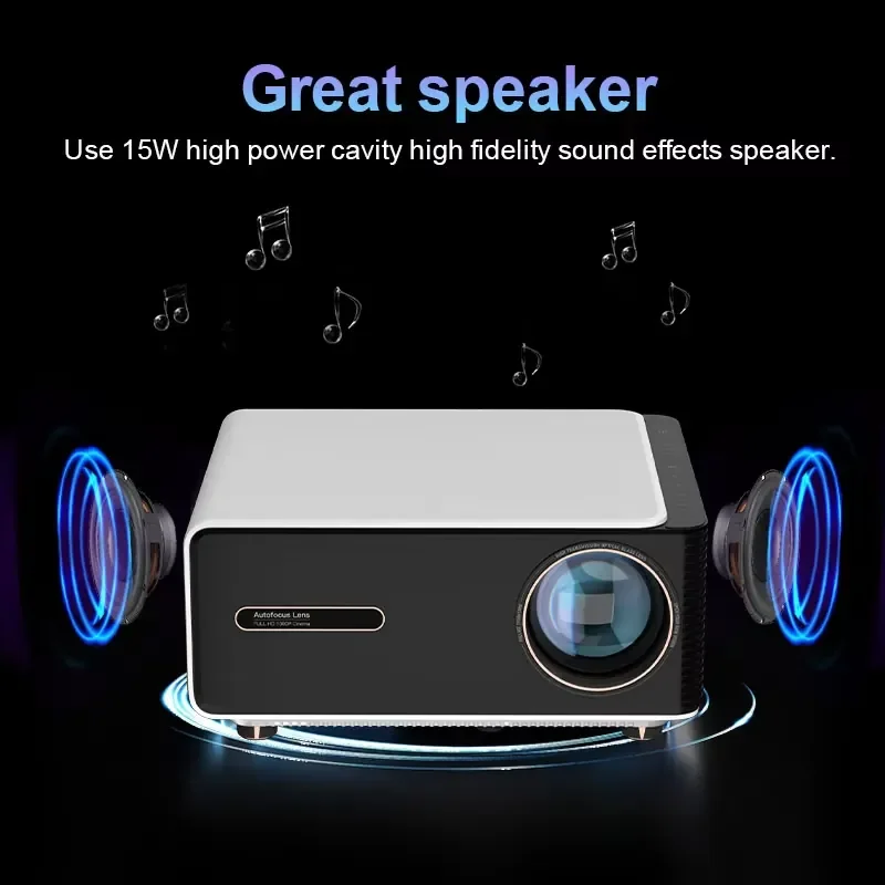 Rigal RD-839 Selling 1080p Wifi Cinema Video Infocus Dustfree Projector Remote Education 4k 1080p Sealed Projector