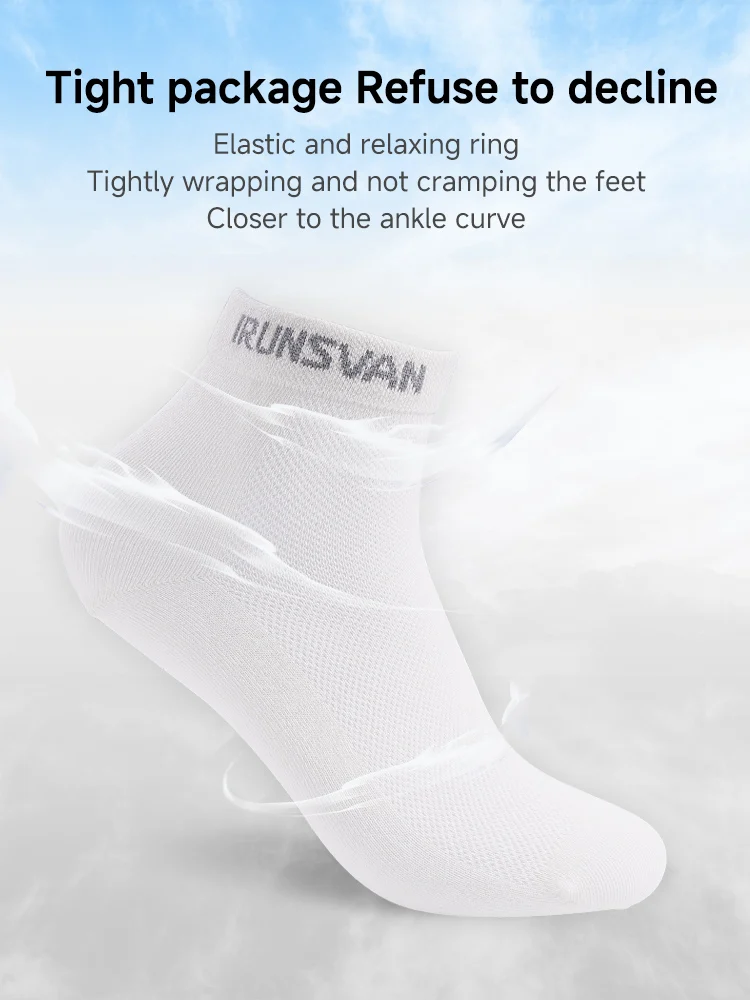 IRUNSVAN Calzini bianchi traspiranti da uomo resistenti all'usura, resistenti allo sporco, facili da pulire, calzature comode per l'uso quotidiano