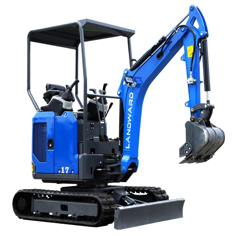 Wholesale Mini Excavators 1.8 Ton New Construction Machinery Small Excavator Mini Bagger Customize 2Ton Mini Excavator