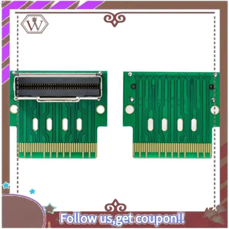 

Latest 90° Turn SFF-8654 8I X8 Interface Protection Card SFF-8654 Extender Adapter Test Tools Extender Adapter Test Tools