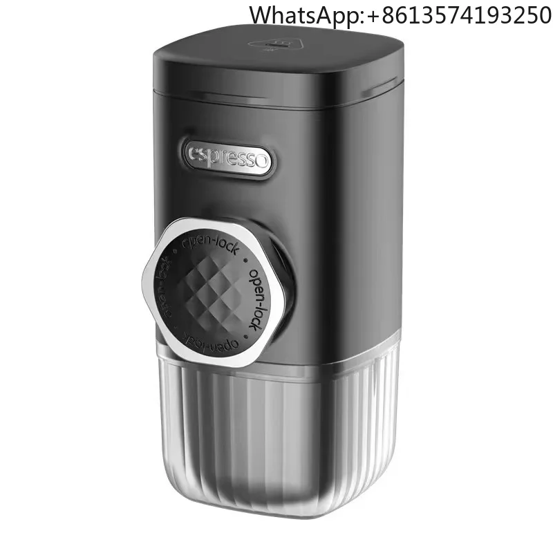 

Mini 15bar 2-in-1 Portable Coffee Maker for Car & Outdoor Use No Battery/Electricity Needed Hand Pressure Espresso Machine