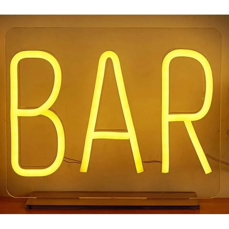 Custom  Buddy's bar beer club wall advertising LED neon light