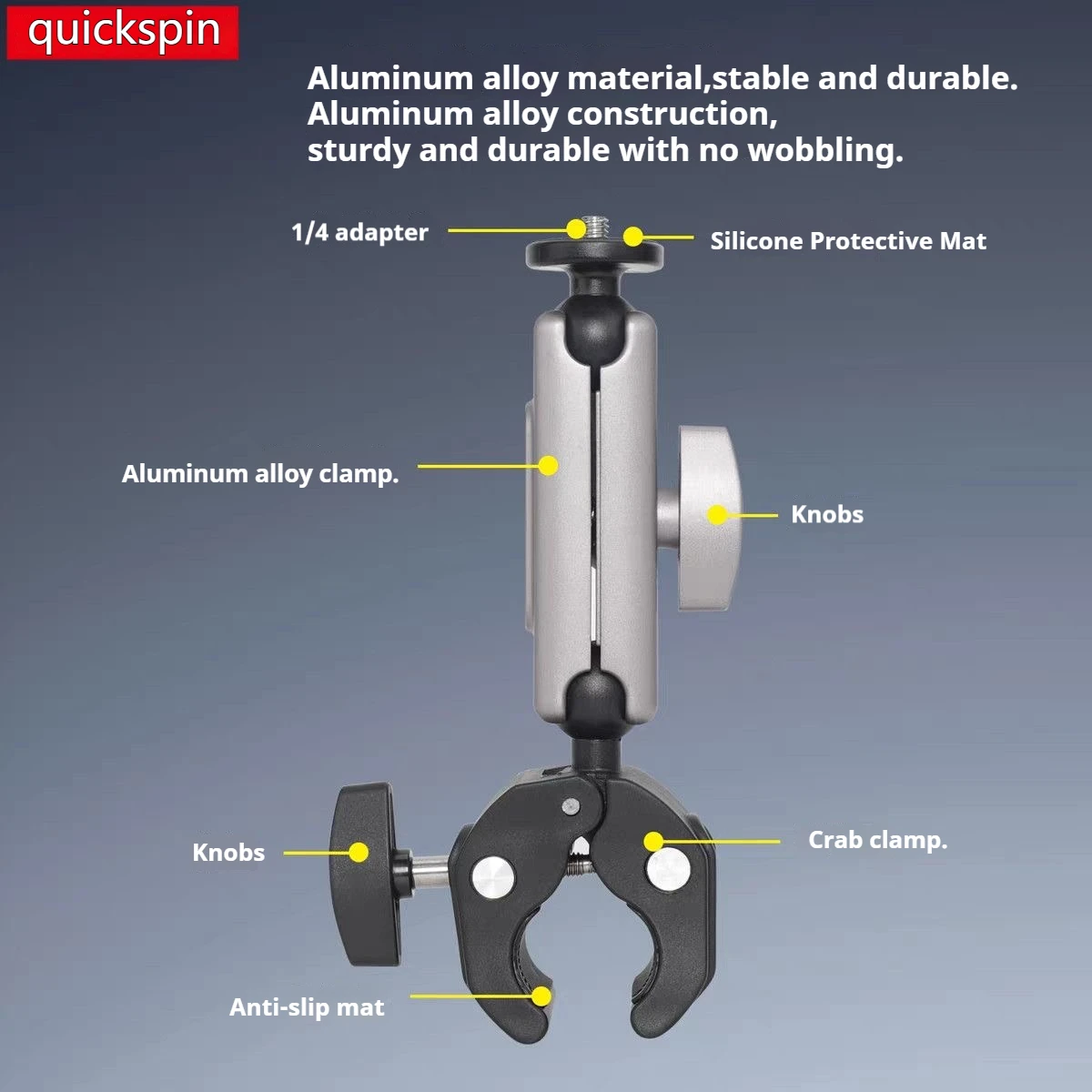 Motorcycle Bicycle Selfie Stick Holder Mount Bracket For DJI OSMO Action 6 Motorcycle Handlebar Clip Holder Bicycle Accessories