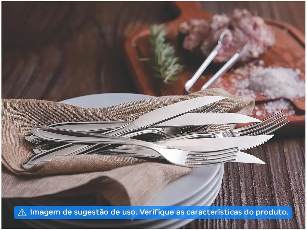 Tramontina Inox 16 Pièces Laguna