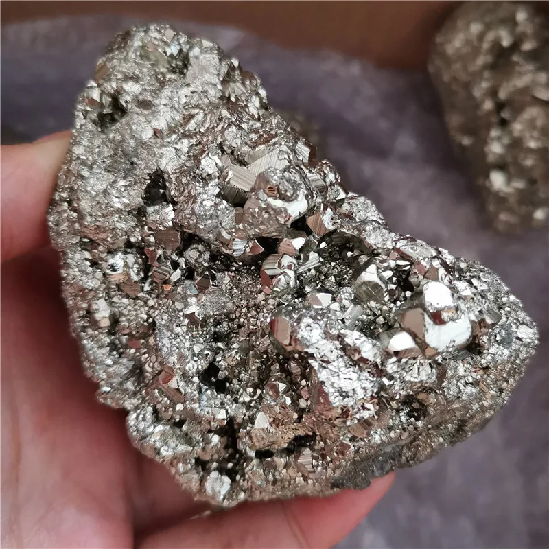 Wholesale Natural Pyrite From Peru Raw Crystals Healing Stones Rough Pyrite for Decoration，Perfect Holiday Gift