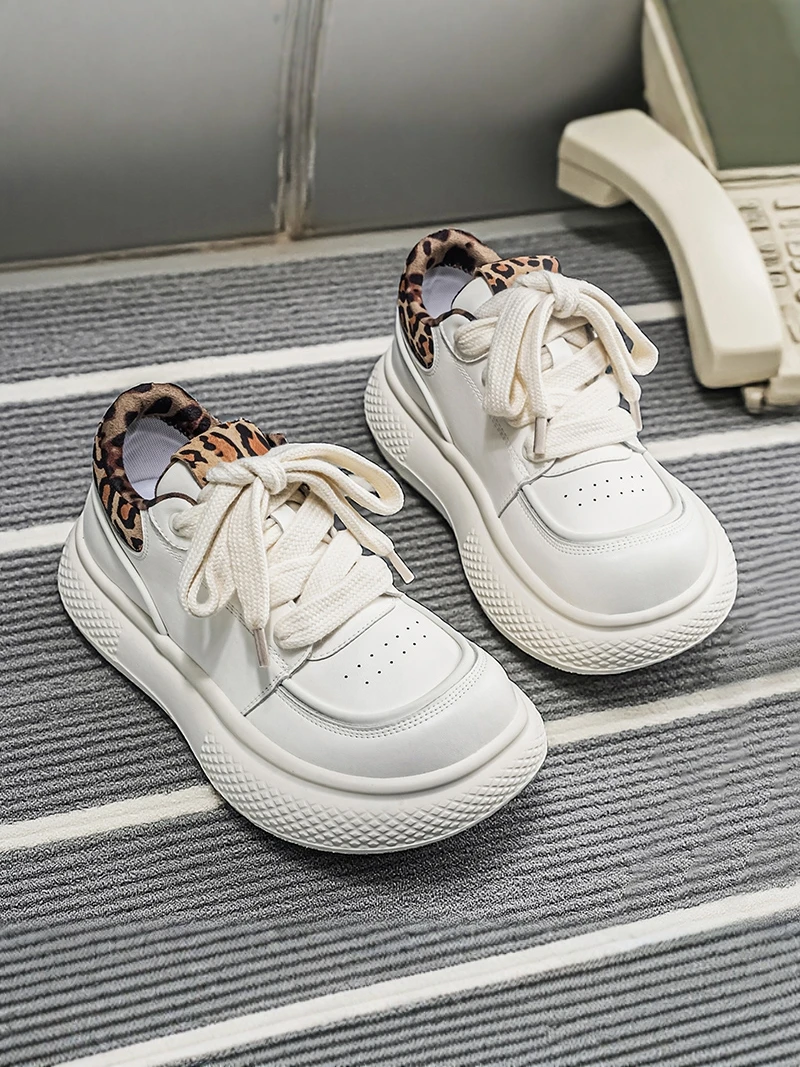 Men's 2026 New Summer Trendy All-Match Big Head  Shoes Teen Casual  Heightening White Board Shoes Fashionable Loafers