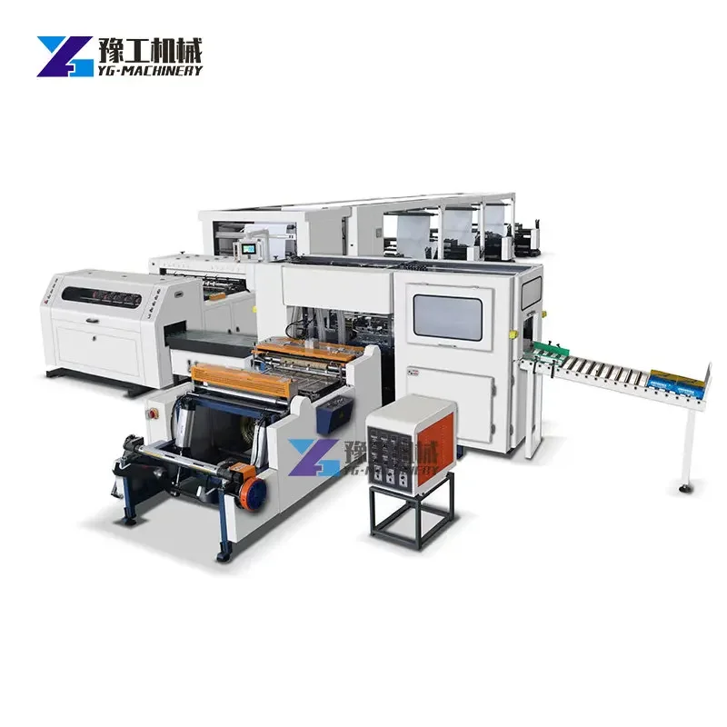 Fully Automatic A4 Size Paper Reel Cutting Machine Office Copy A4 Paper Making Machine