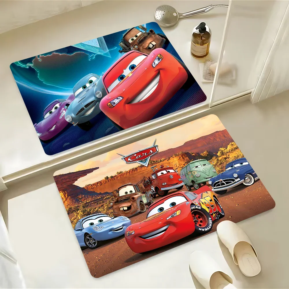 

Movie Cars Floor Entrance Door Mat Nordic Style Home Doormat Bathroom-Toilet Mats Bedroom Hotel Decor Mat
