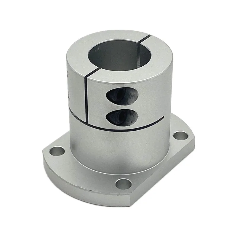 Extend Flange Type Shaft Support Guide Open Type Double-sided Cutting Flange Shaft Bracket Linear Motion Automation Components