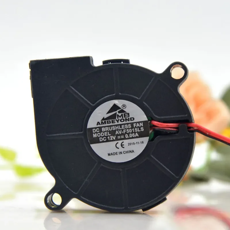 for 5015 Ultra Quiet Fan 12V AV-F5015LS 5CM Centrifugal Turbo Blower for Humidifier Charger