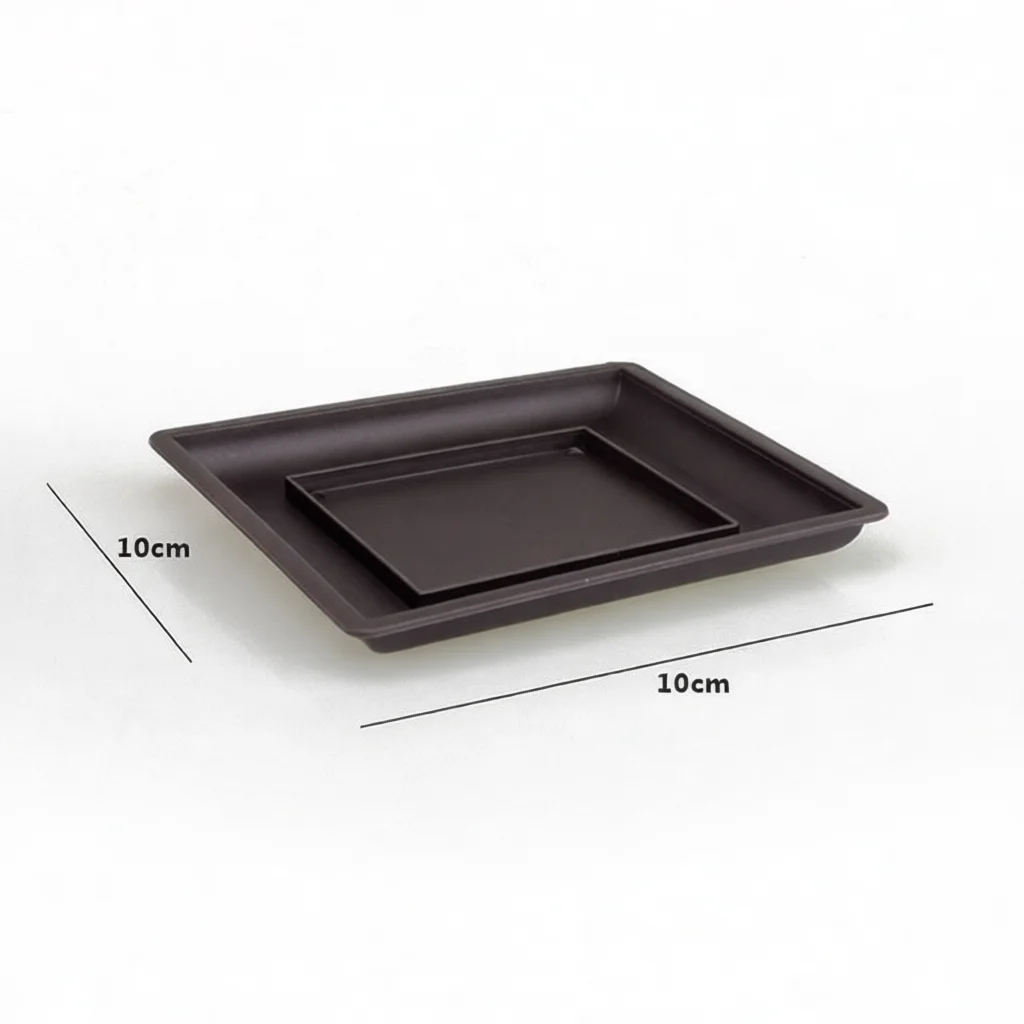 Durable Plastic Bonsai Training Pot Purple Sand Succulent Container Breathable Indoor Desktop Garden Flower Planters