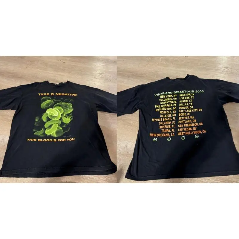 

Type O Negative This Blood For You Tour T Shirt Full Size S 5XL FH412