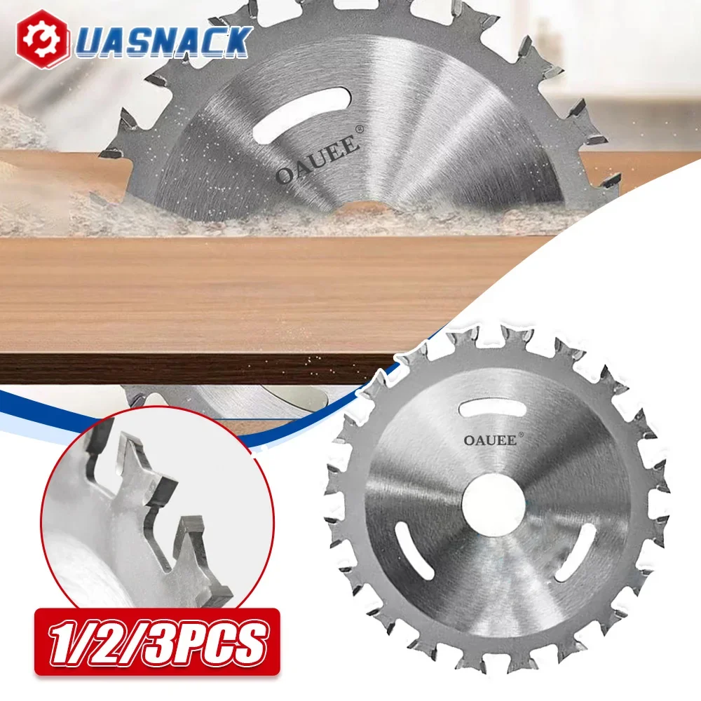 Oauee-木製カッティングディスク、耐摩耗性、2方向の歯、丸鋸刃、金属、PVC、アクセサリー、消耗品、4 "、40歯