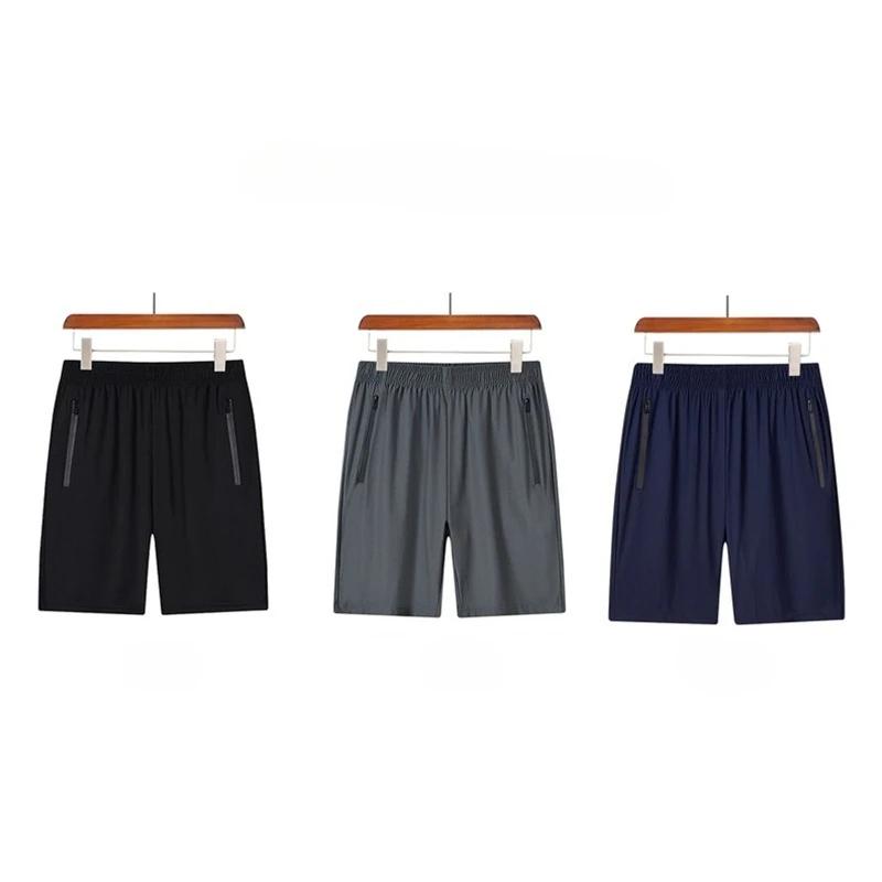 Sommer Outdoor Radsport Freizeithose aus Eisseide für Herren Modische Lose Leichte Atmungsaktive Freizeithose