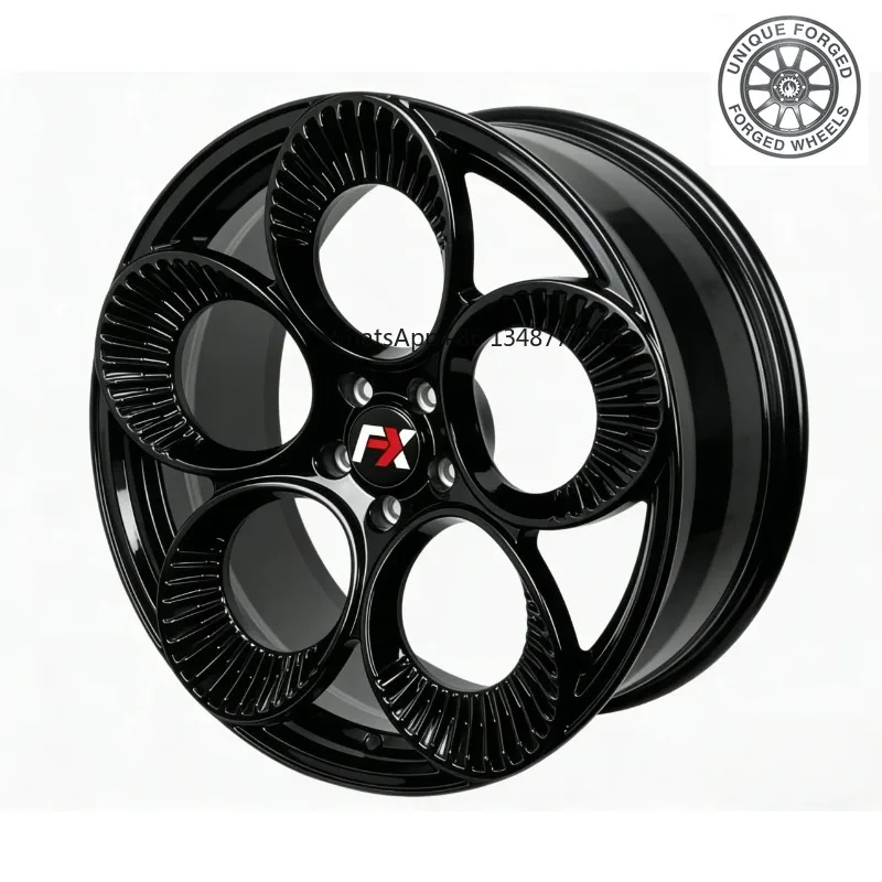 26 Style Gloss Black Multi-Spoke Lightweight Forged Alloy Car Rims 17 18 19 20 21 Inch 5x112 5x114.3 5x120 Wheels For Maserati