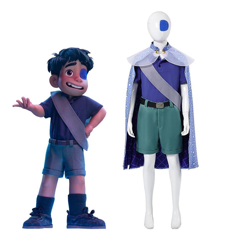 

Одежда для косплея для мальчиков Elio, популярные фильмы и ТВ Диснея, такой же костюм, персонализированная одежда для мальчиков, карнавальная одежда на Хэллоуин