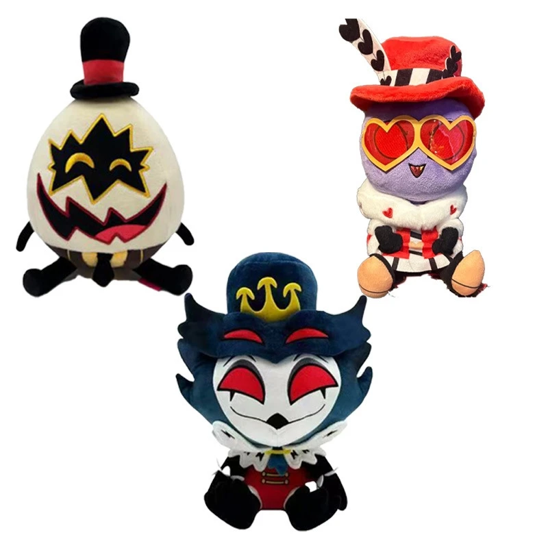 

Helluva Boss Plush Doll Custom Soft Stuffed Toy Collectible Anime Character Plushie For Teens Adults Bedroom Table Decor Gift