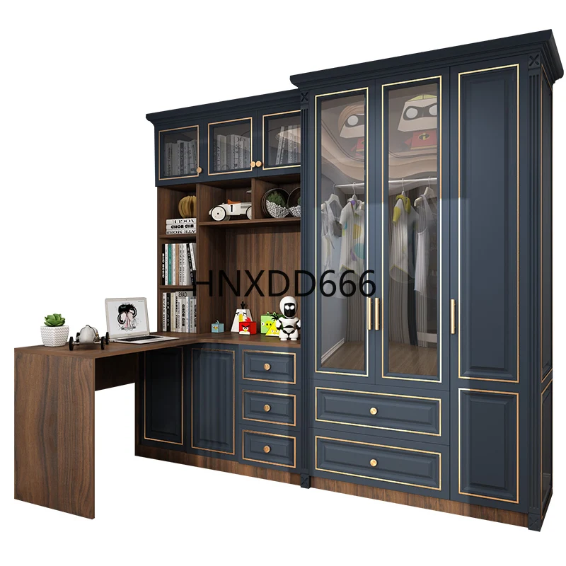 

Computer Desktop Desk Bookshelf Integrated Household