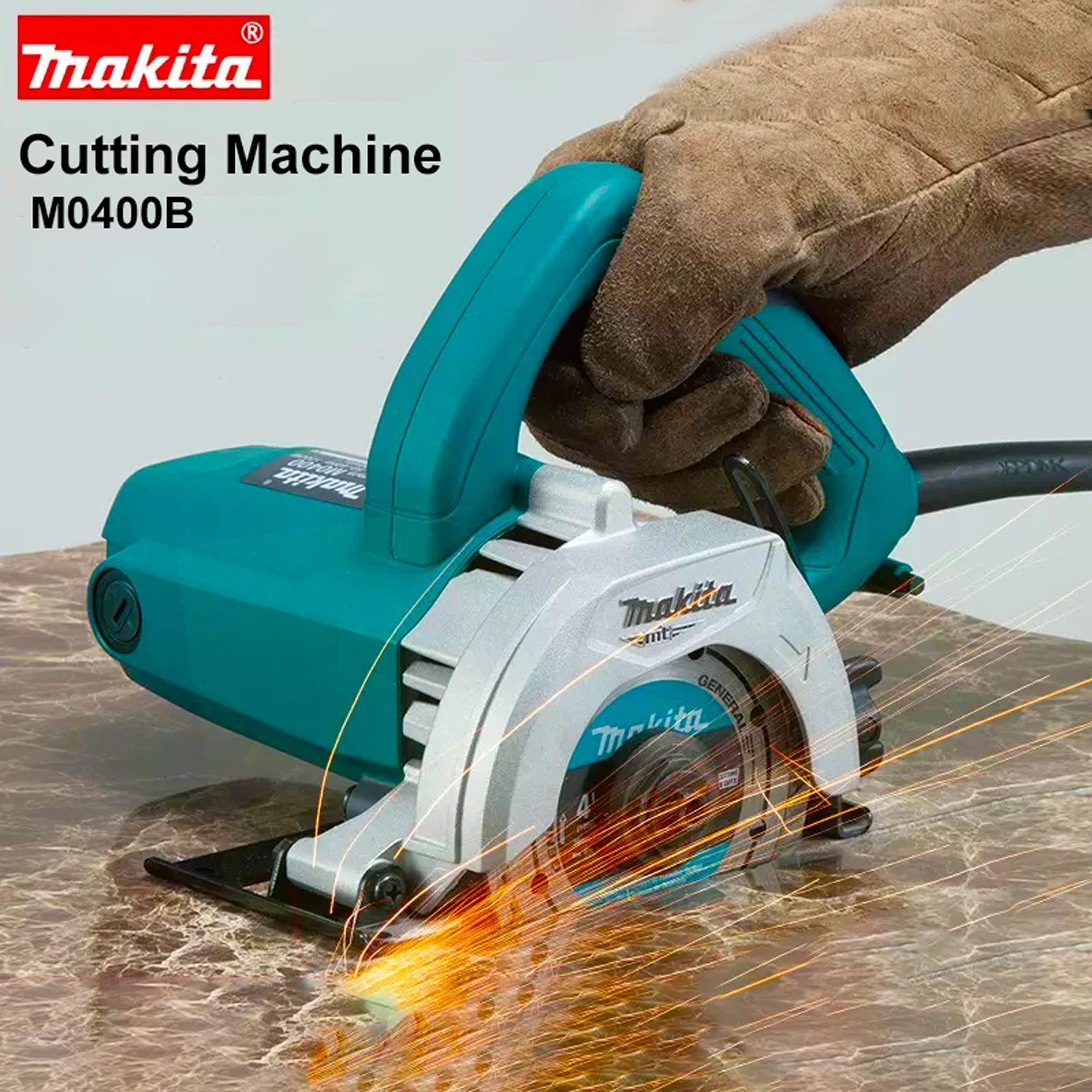 

Makita Cutting Saw M0400B Wall Grooving Multi-function 1200W Hand Saw For Tiles Stone Marble Profile material Cutting Machine