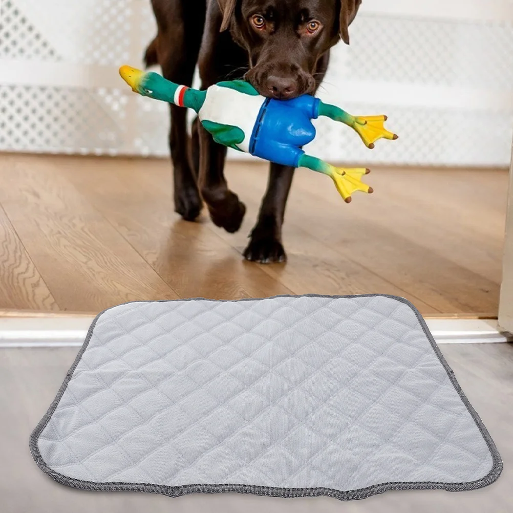 

2Pcs Washable Puppy Pee Pads Absorbent Waterproof Dog Pet Training Mat Leakproof Reusable Puppy Pads for Small Dogs