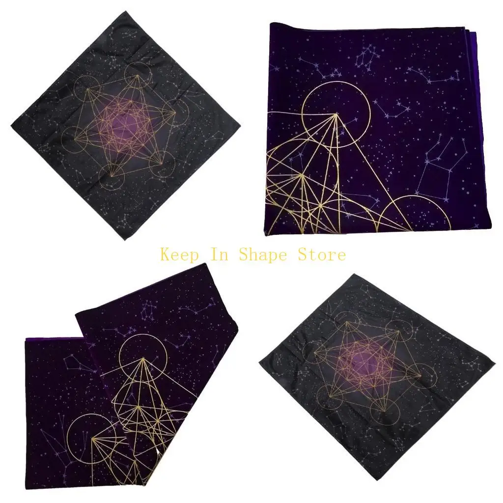 

U1JC астрология гадания Алтарь бархатная ткань настольная игра тазотополочная карта Таро карта TA