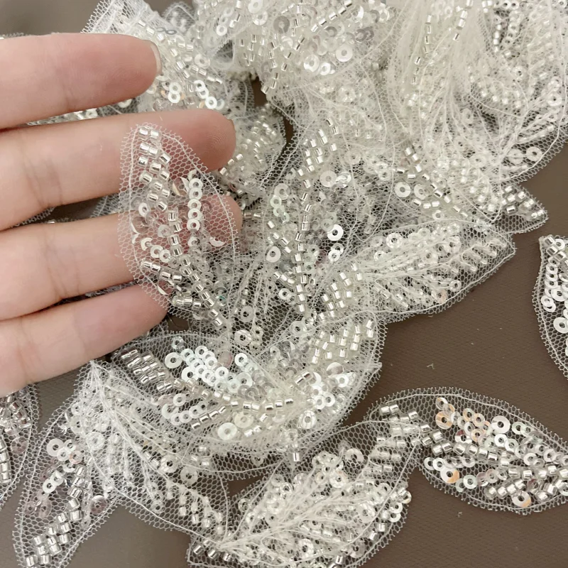 2Pcs Bridal Lace Ri… - image