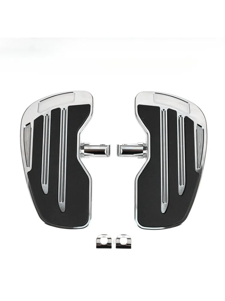 Geschikt voor Indian Scout-accessoires Aluminium vloerplanken Brede antislip-driver voetsteun Compatibel Scout 60/Bobber/Rogue 2015-2024 - afbeelding 2