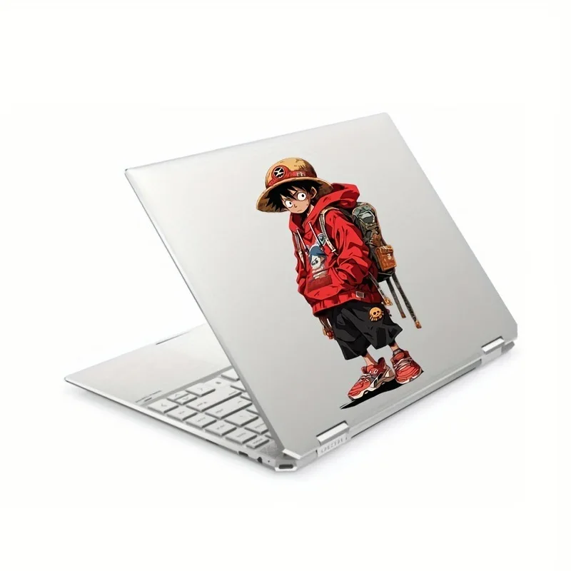 Uma peça luffy adesivos de carro anime dos desenhos animados adesivos de para-choque de carro auto scratch decalque farol decoração carros janela decalques de vinil