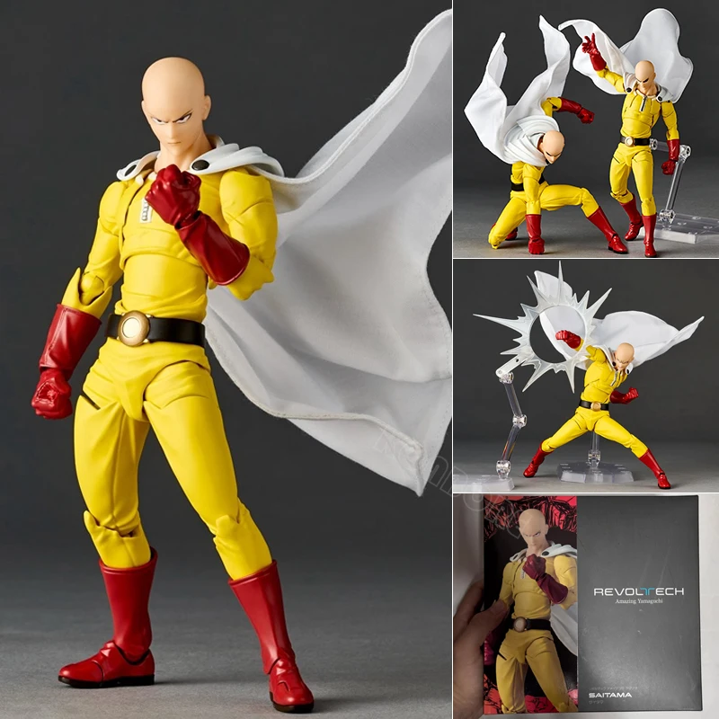 16cm um soco homem saitama anime figura jigoku no fubuki/caped baldy figura de ação tatsumaki/garou estatueta modelo boneca brinquedos presente