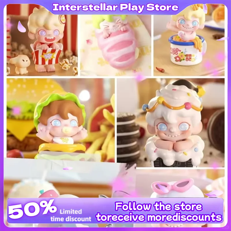 

Dudoo Delicious Afternoon Tea Series Blind Box New Product Trendy Toy Handmade Anime Doll Desktop Decoration Ornament Collection