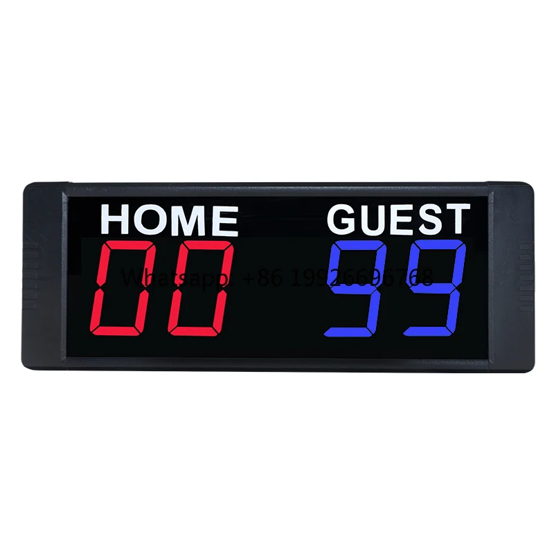 

1.5 Inch LED Mini Size Portable Digital Scoreboard for Basketball Ball Scoring Board Games with Magnetic Rechargeable Options