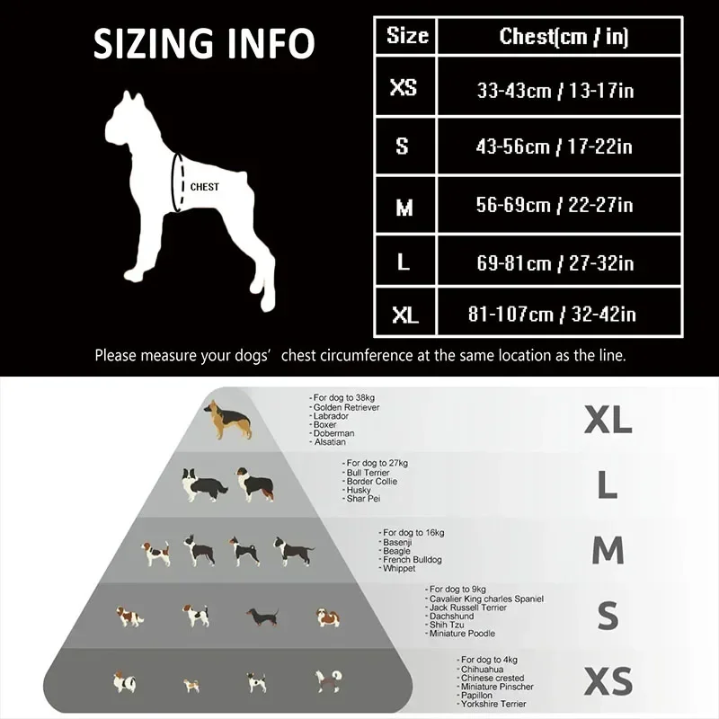 Жилет Winhyepet для домашних животных, светоотражающая шлейка с вертикальной ручкой, регулируемая тренировочная куртка для маленьких и больших собак