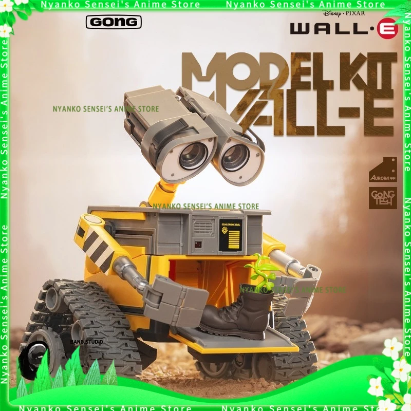 

In Stock GONGG WALL-E Robot Model Kit 15CM Figure Anime Model Trendy Toys Desktop Gift Hobby Collectible