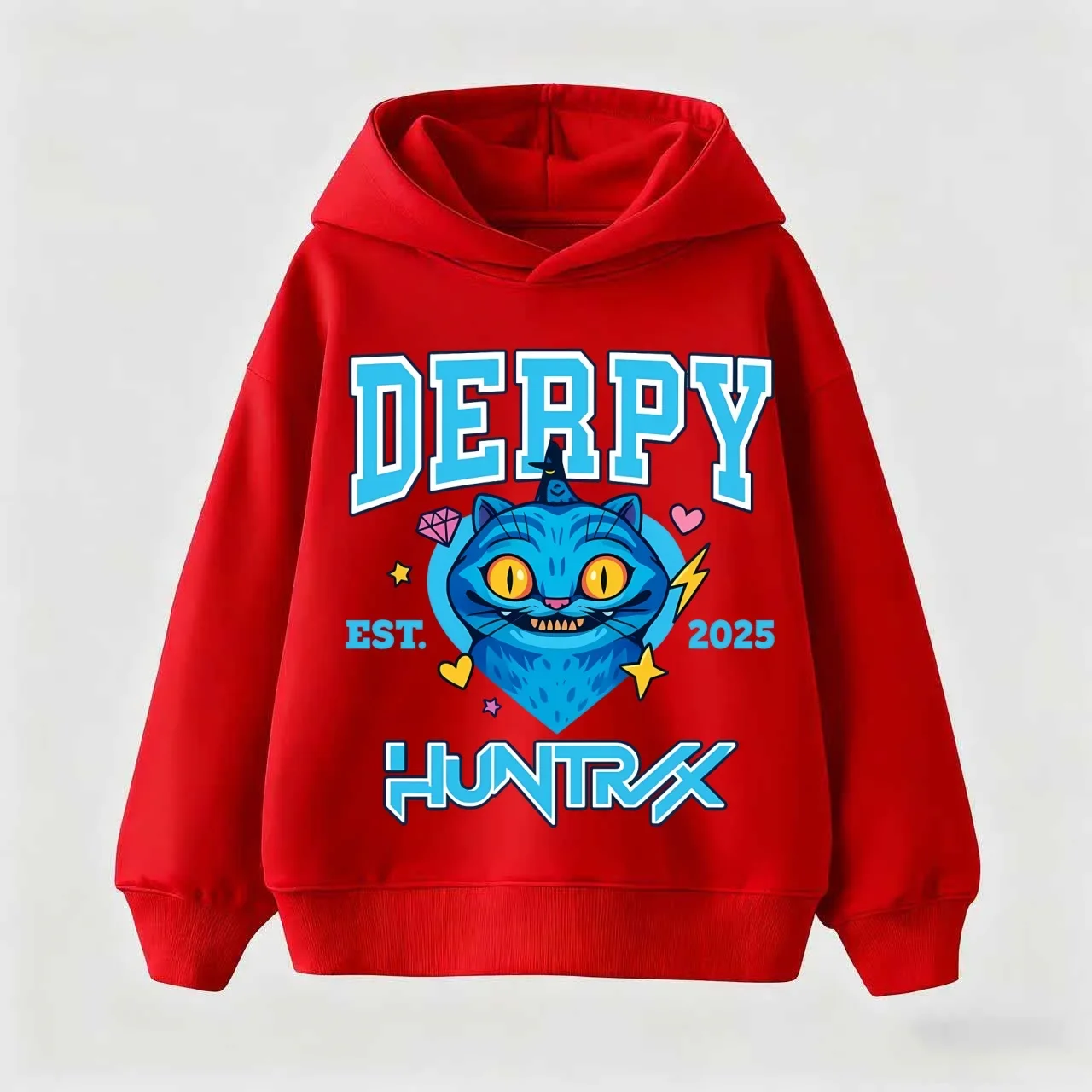 

KPop Demon Hunter Saja Boys Cartoon Girls Boy Hooded Sweatshirt Warm Children's Korean Wave Fashion Casual Tops Casual Clothing