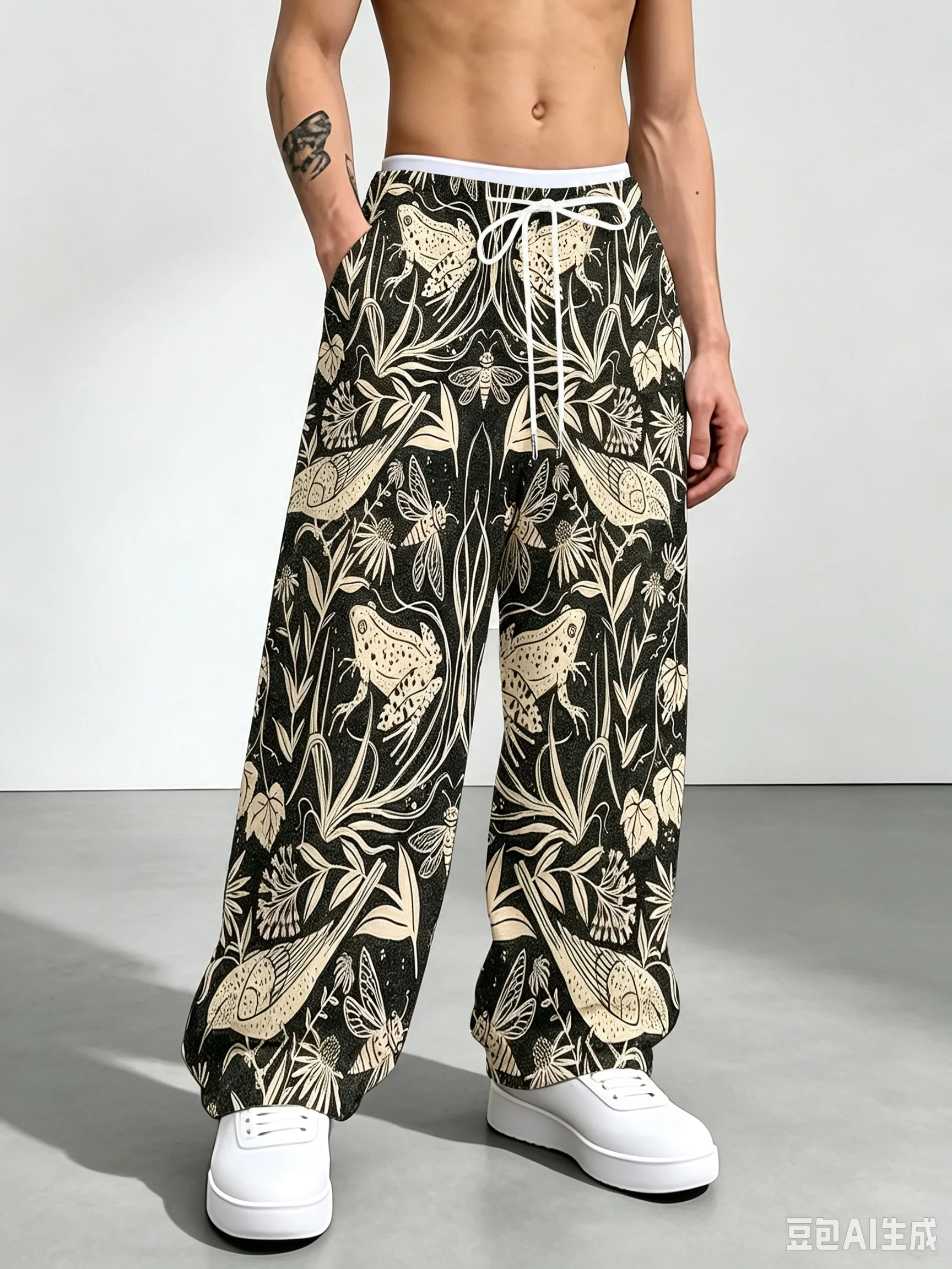 New Arrivals Bohemian Paisley 3DPrint Unisex Straight Leg Jogger Pants Lightweight Trousers for Beach Vacation Casual Daily Wear