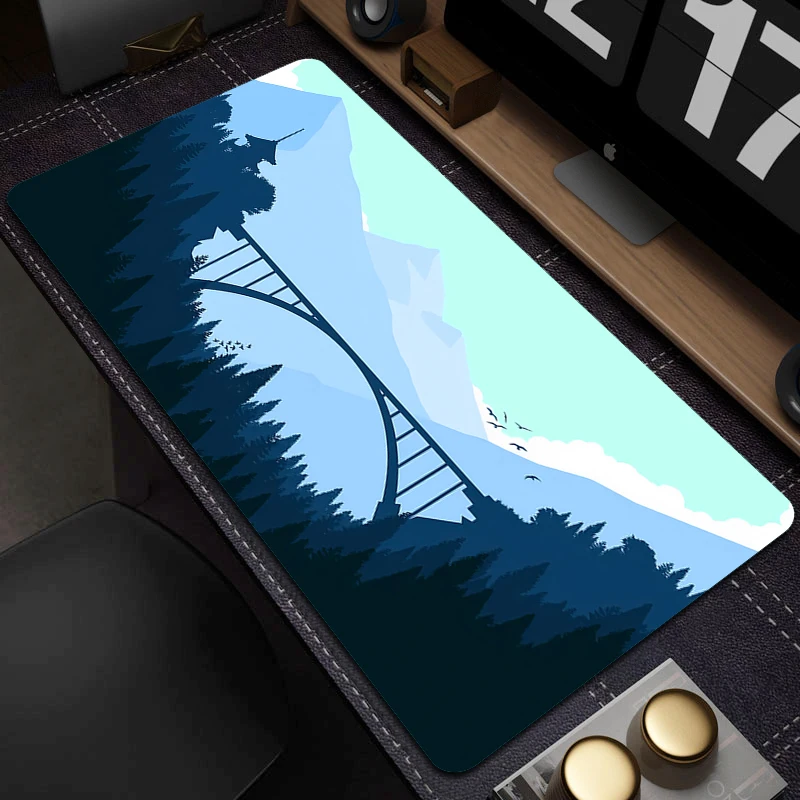 

Firewatch Forest Large Mouse Pad XXL Mousepad 900x400mm Art Non-Slip Mouse Mat Computer Gaming Accessories Office Keyboard Mat