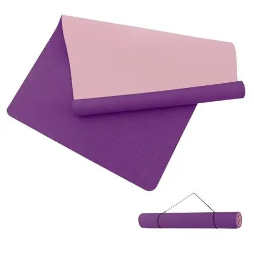 80Cm/100Cm Yoga Mat Glijbaan Tpe Gym Mat Voor Pilates Fitness & Training Sportmat Voor Yoga Pilates Gym