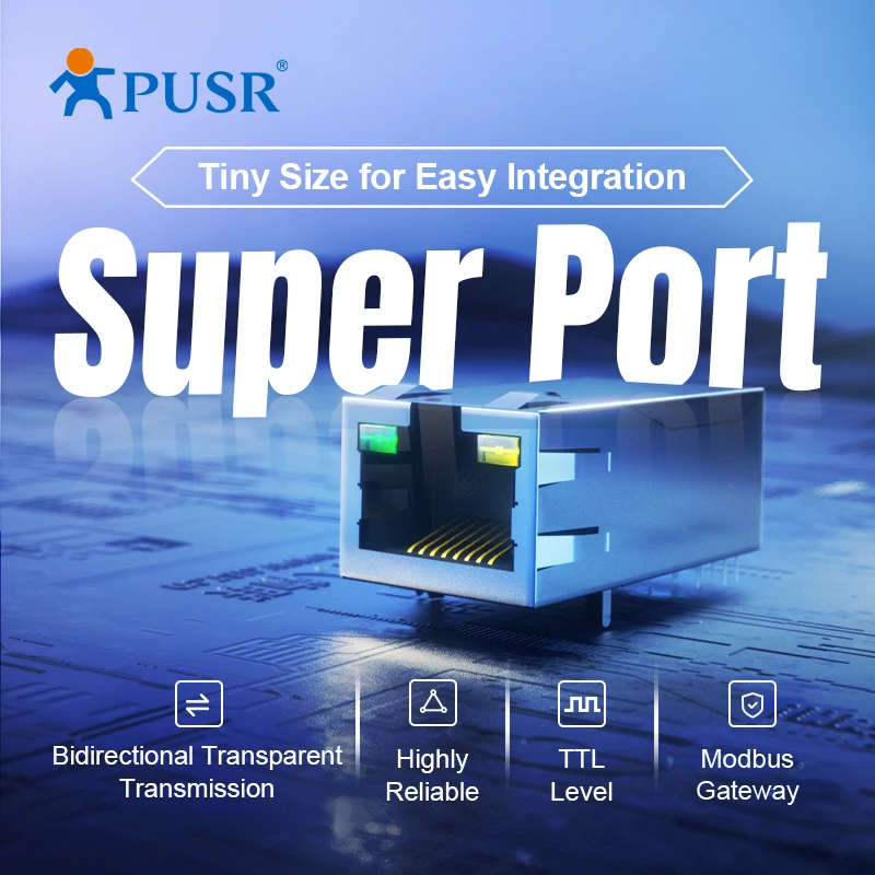 (Price for 4 Piece) PUSR TTL to Ethernet Embedded TCP/IP Ethernet Module KPORT Modules USR-k2/K3