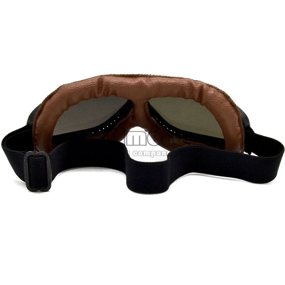 BJMOTO-Lunettes de scooter rétro, lunettes de moto, Googgle de motocross, casque de pilote, lunettes tout-terrain, RL