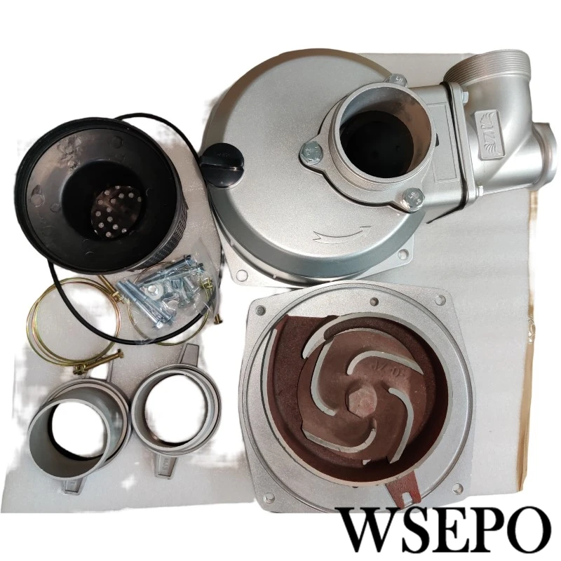 Imagem -04 - Polegada Porta 80 Kit de Bomba de Escorvamento Automático de Alumínio se Encaixa no Motor 196 212cc do Clone Gx200 170f com Eixo de Manivela da Linha de 18 mm 3