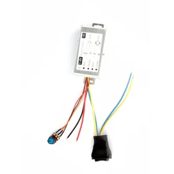 PWM infinitely variable speed DC motor speed regulator 12V24V pulse width motor forward and reverse drive switch 20A240W