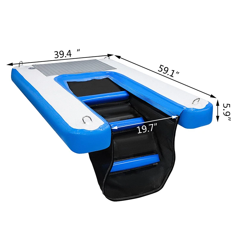 

Inflatable Custom Design XL Pool Dog Ramp