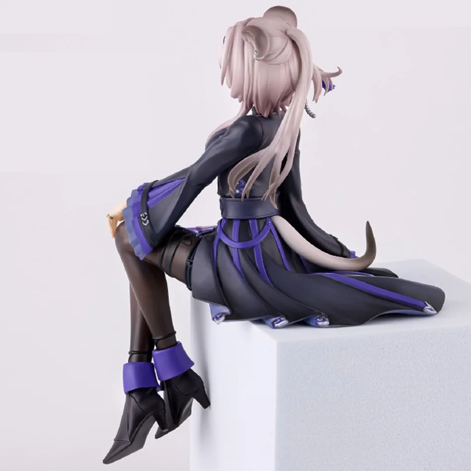 Bandai Original Arknights Lin Noodle Stopper Anime Action Figure PVC Modelo Brinquedo Colecionável