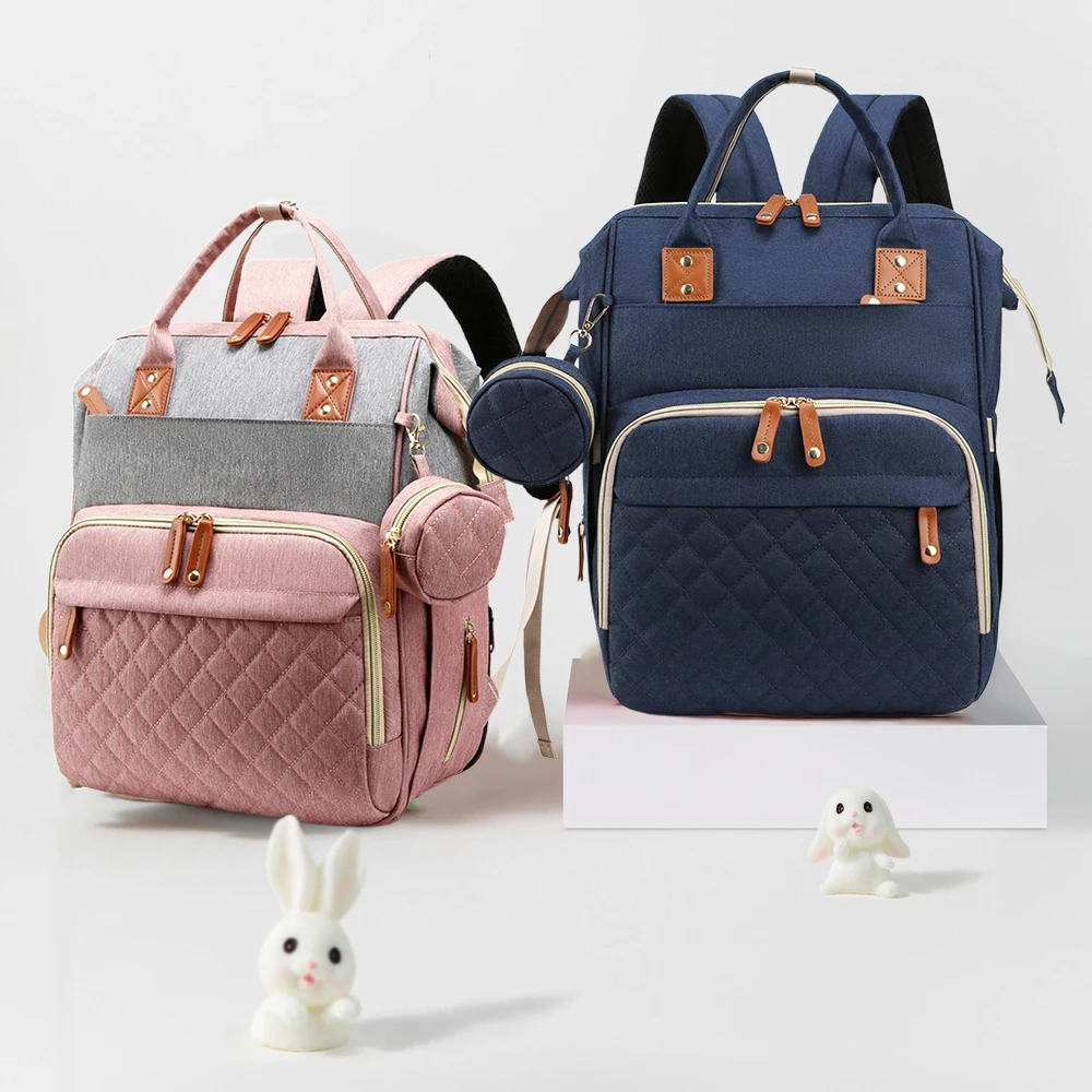 Borsa da viaggio per bambini pieghevole portatile da esterno di qualità, borsa per mamma, borsa per il trasporto infantile di grande capacità per il tempo libero