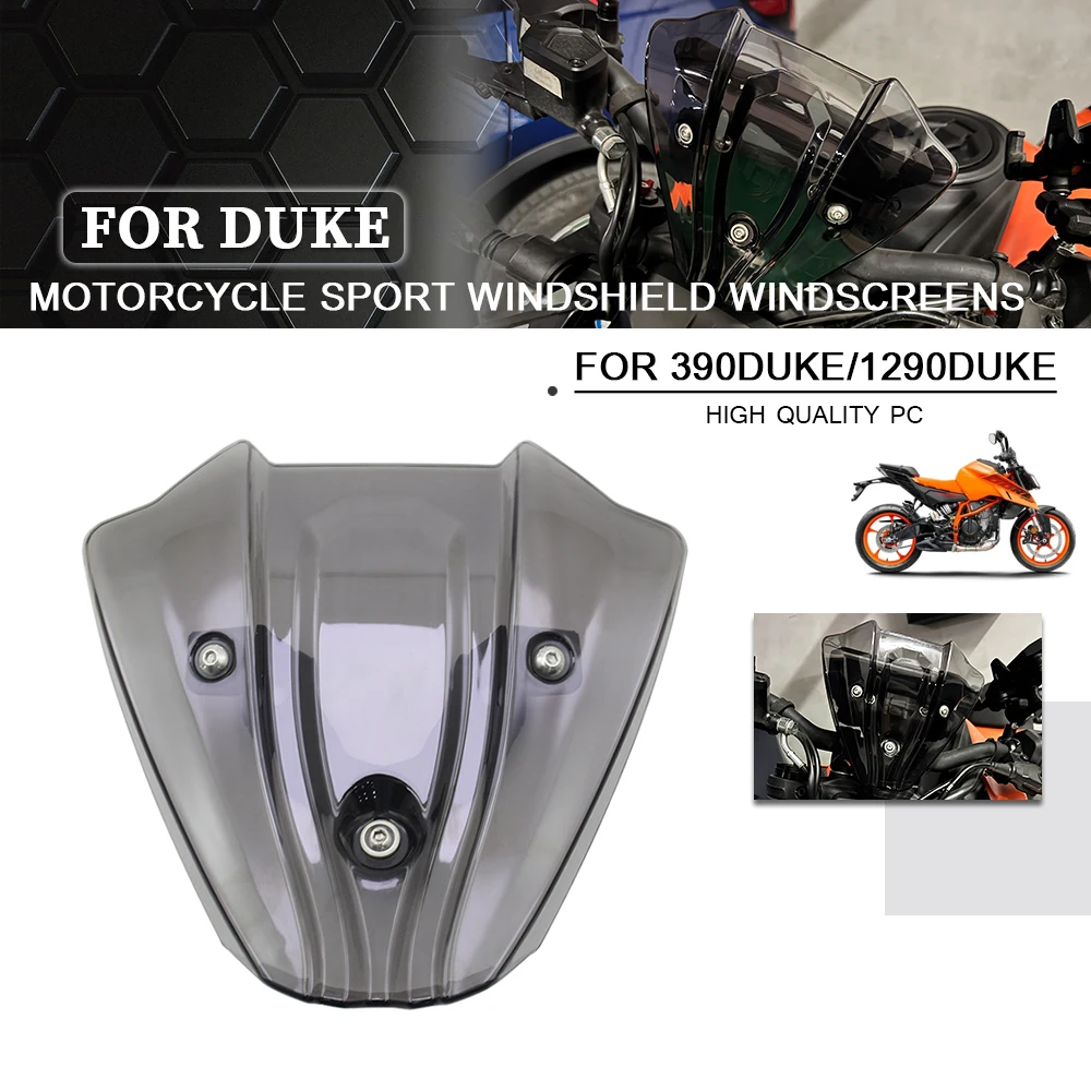 

Для 1290 Super Duke R RR 1290R 3 90 Duke 390 Duke обтекатель фар мотоцикла, дефлектор ветрового стекла