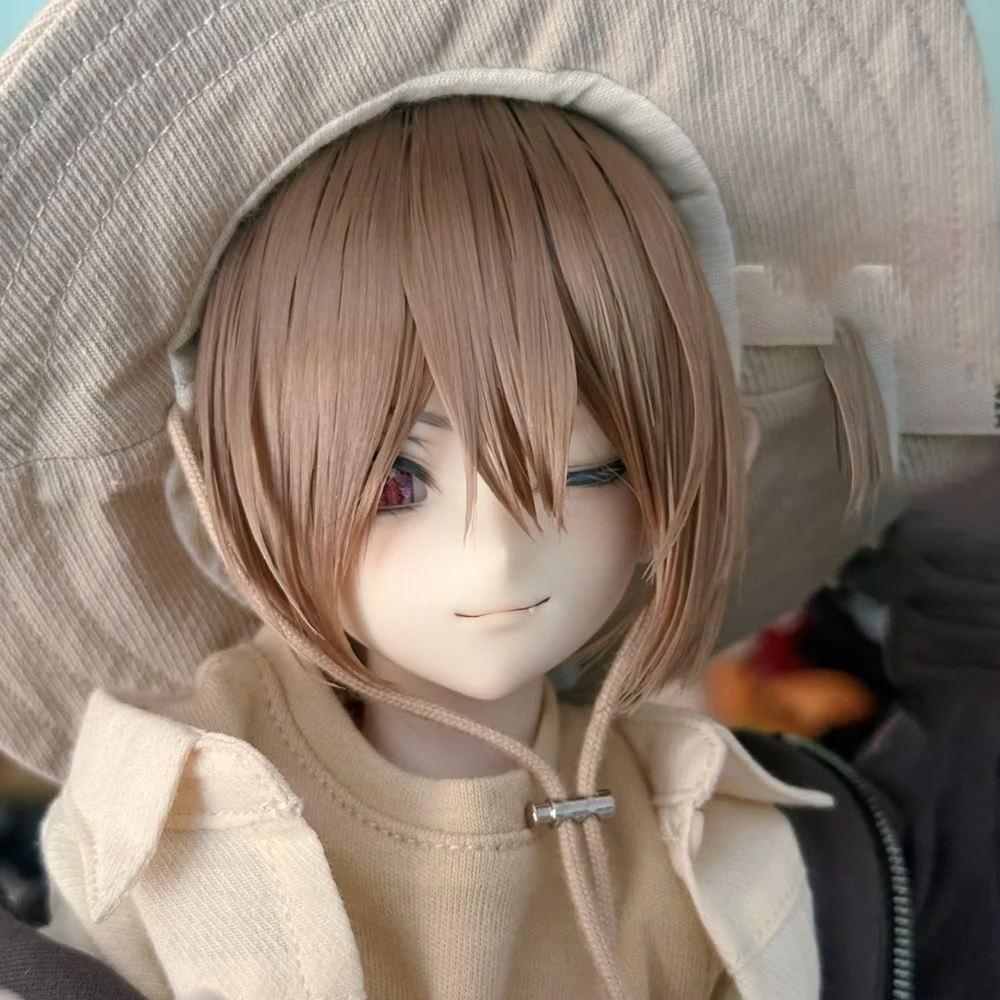 

1/4 голова куклы BJD с телом без макияжа, смола, кукла BJD, улыбка, мальчик, нюдовая кукла, шарнирные куклы без макияжа, игрушки BJD своими руками