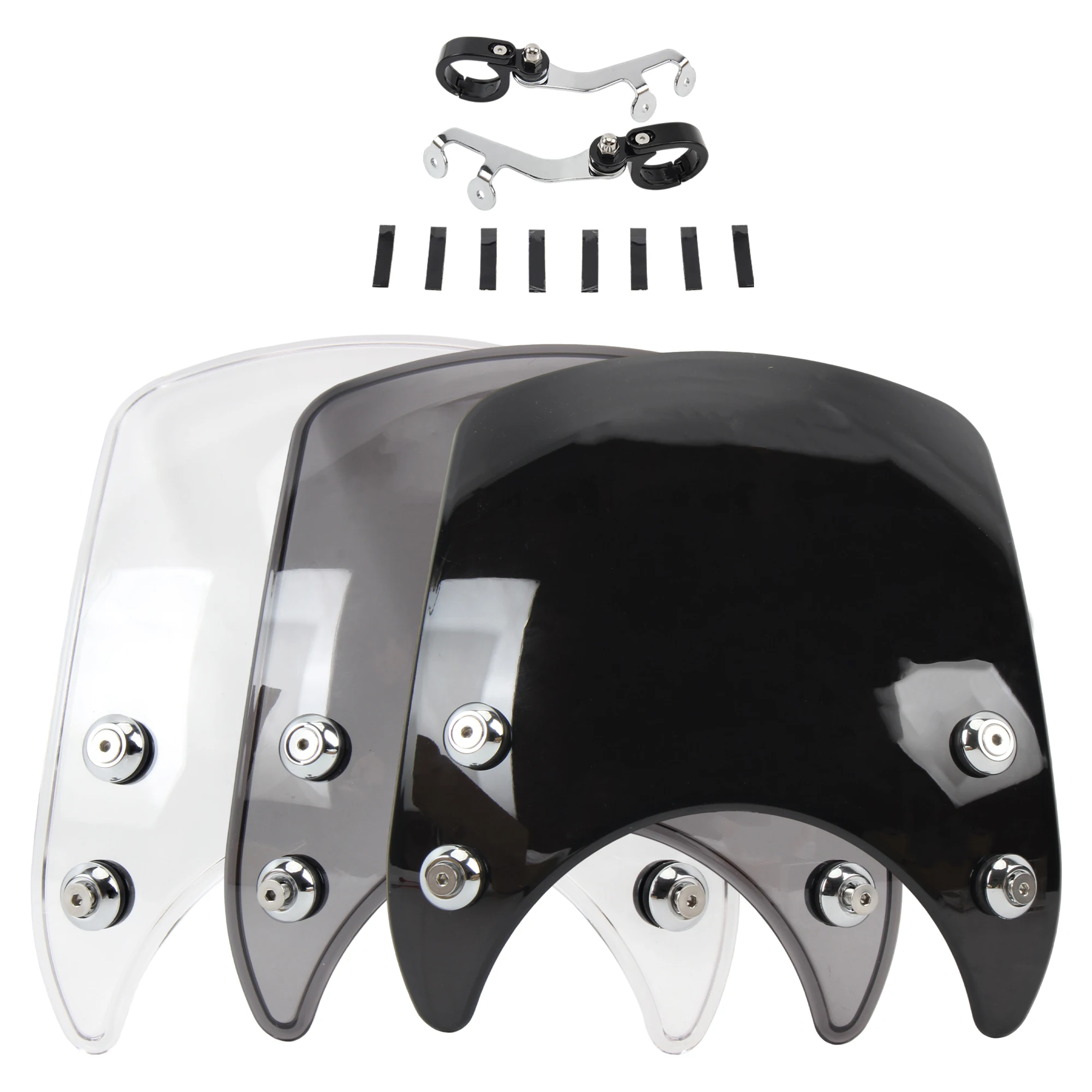 Motorcycle Windshield Adjustable Wind Deflector For Harley 1200 XL883 XL1200 2004 2019 Universal Modified Accessories