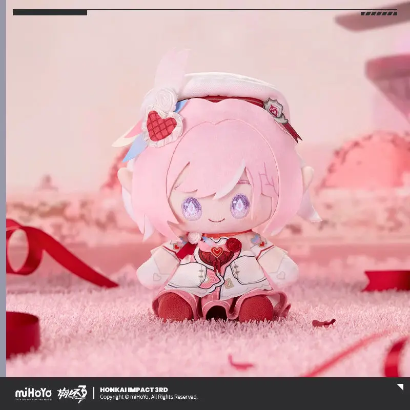 

miHoYo Official Game Honkai Impact 3rd Elysia Kiana Sitting Posture Doll Cartoon Pillow Anime Model Ornament Cosplay Xmas Gifts