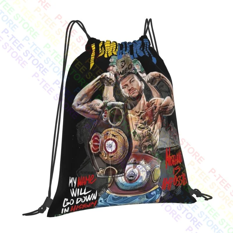 Lomachenko Ukraine Boxer The Matrix Power Hi Tech Vasyl Boxer 01 Drawstring Bags Gym Bag Training 3d Printing