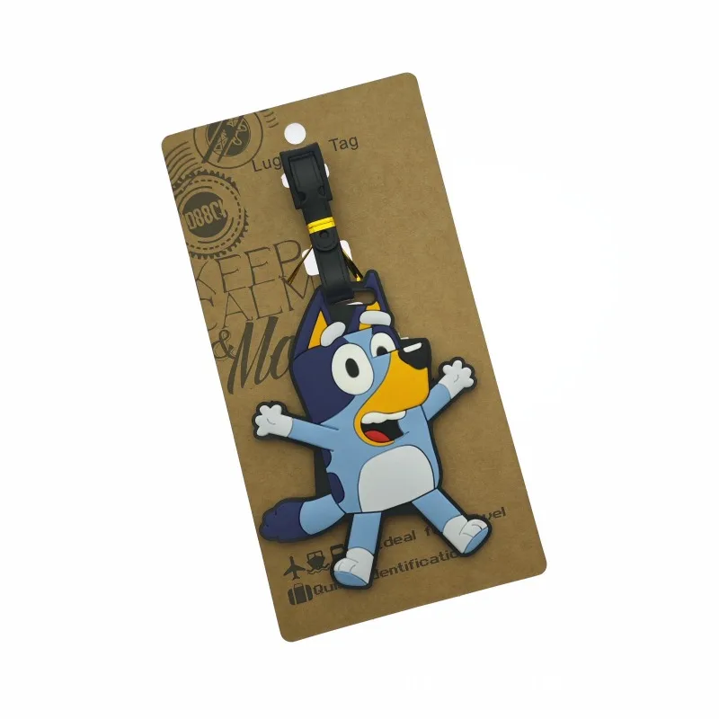 

Брелоки-подвески Bluey из ПВХ в стиле аниме — аксессуары для украшения рюкзаков, подарок для фанатов